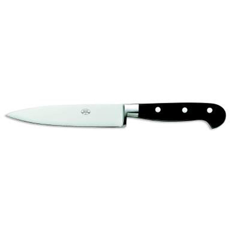 Berti Utility Knife Black Lucite Handle 867