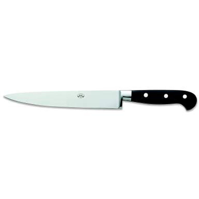 Berti Slicing Knife 8 Black Lucite Handle 870