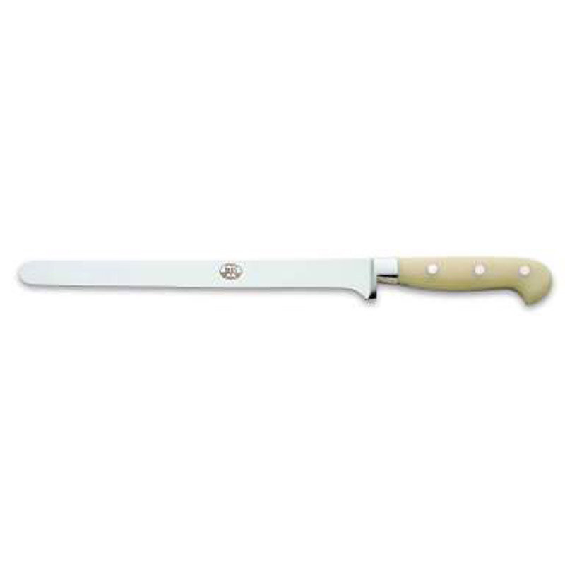 Berti Ham Proscuitto Slicer Knife White Lucite Handle 890