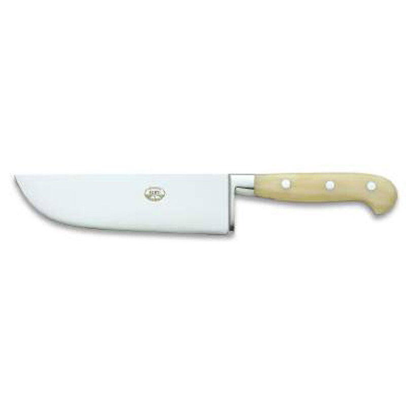 Berti Pesto Knife White Lucite Handle 899