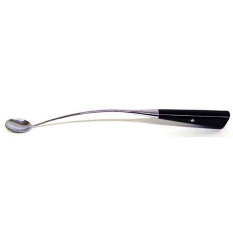 Berti Tasting Spoon Knife Black Lucite Handle 2007