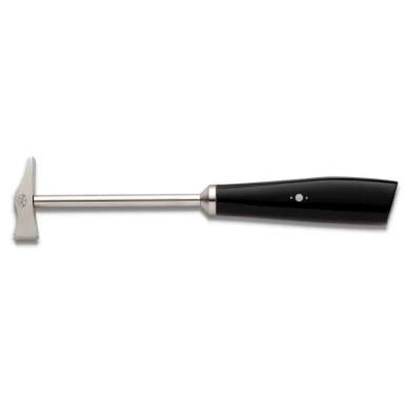 Berti Chocolate Hammer Knife Black Lucite Handle 2015