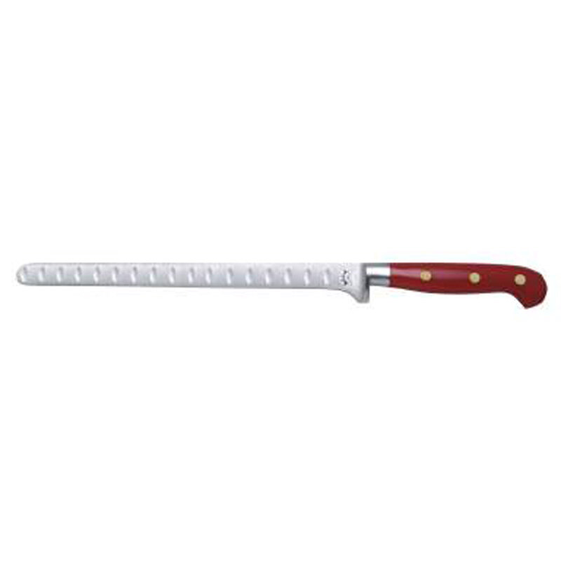Berti Salmon Knife Red Lucite Handle 2393
