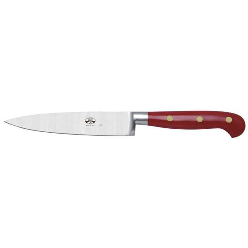 Berti Utility Knife Red Lucite Handle 2397