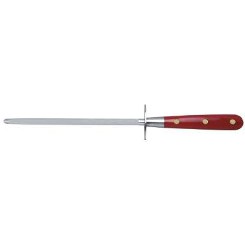 Berti Knife Sharpener Red Lucite Handle 2411