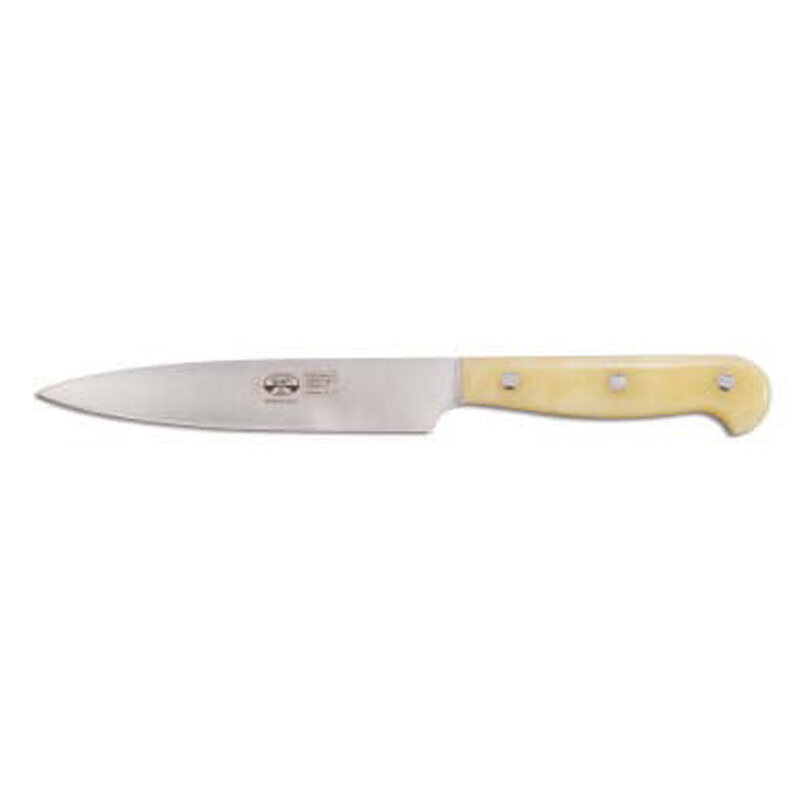 Berti Utility Knife White Lucite Handle 3207