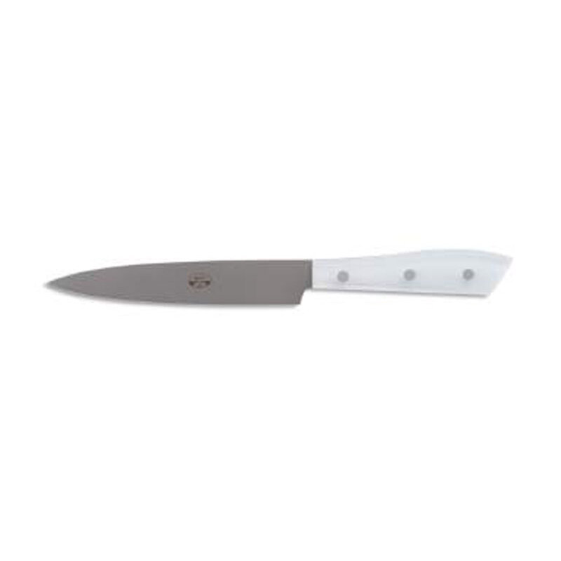 Berti Compendio Utility Knife Grey Blade Ice Lucite Handle 7207