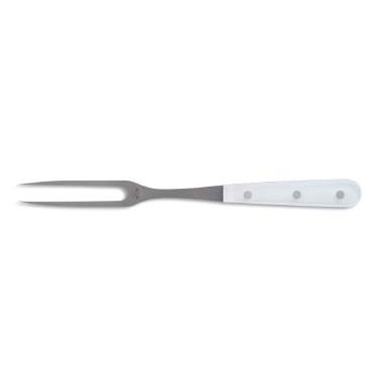 Berti Compendio Carving Fork Grey Blade Ice Lucite Handle 7220