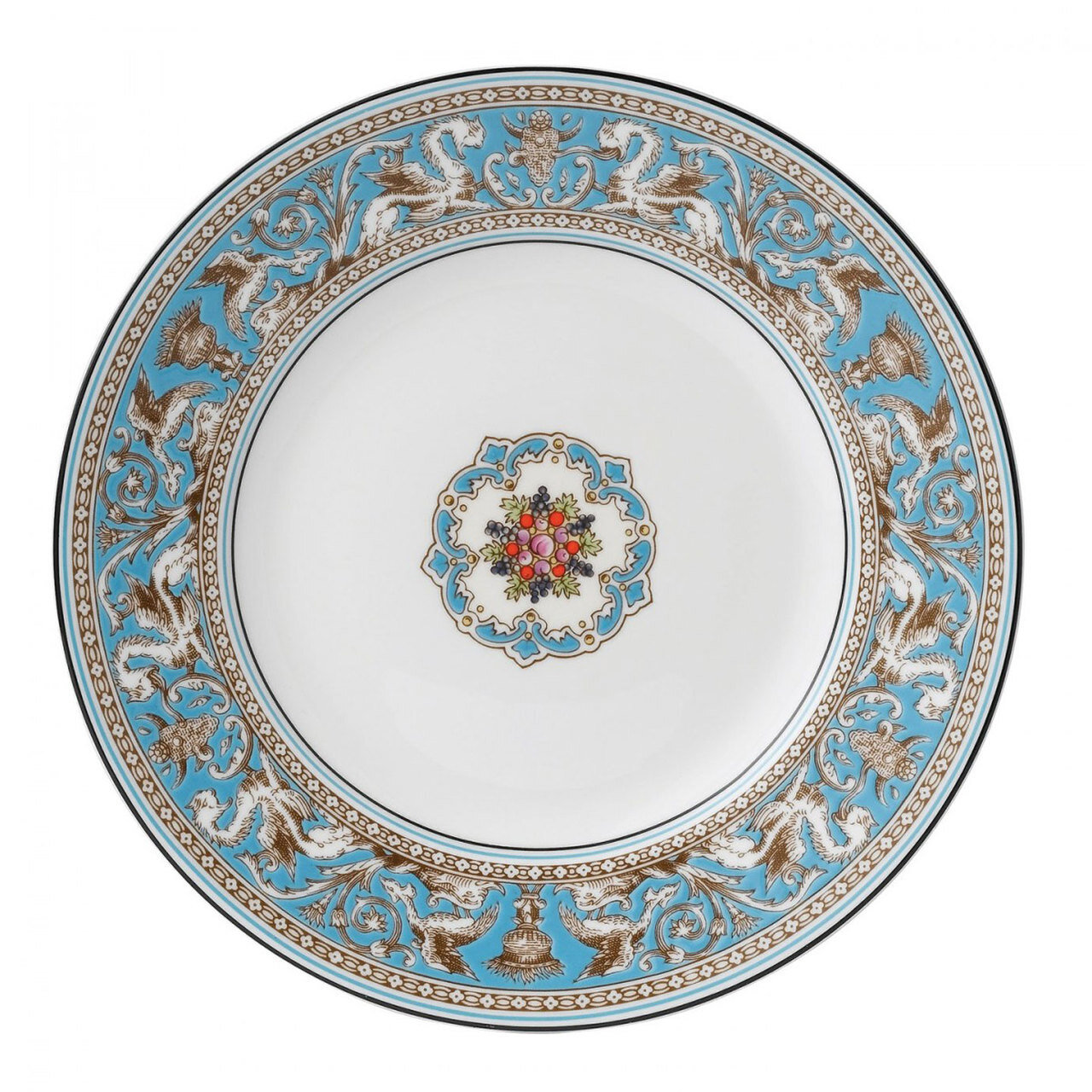 Wedgwood Florentine Turquoise Accent Salad Plate 9 Inch