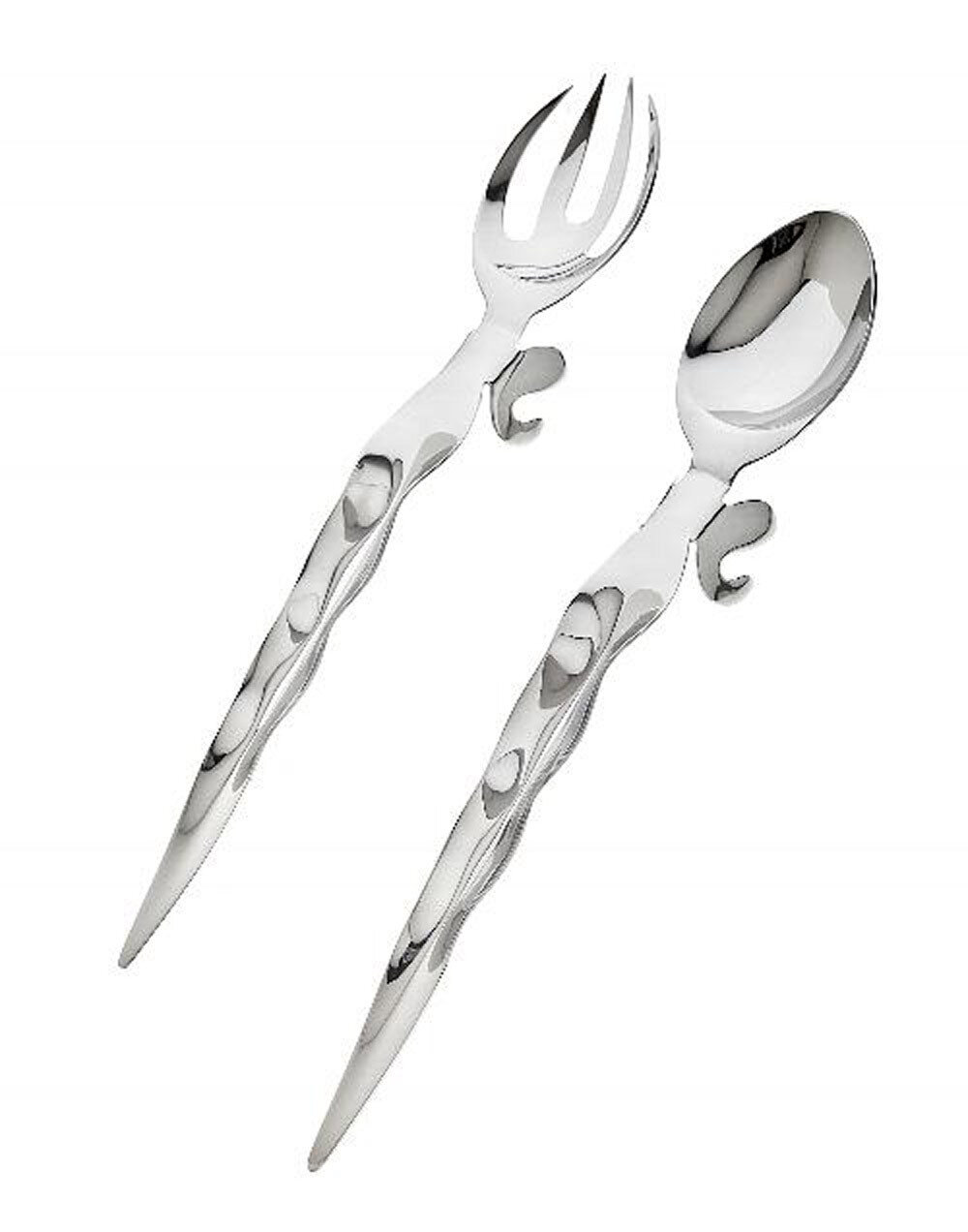 Ricci Via Veneto 2 Piece Serving Set Fork And Spoon, MPN: 23006, 644907230063
