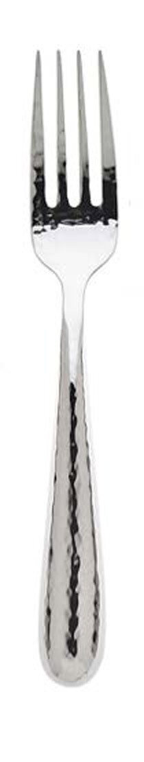Ricci Florence Polished Hammered Serving Fork, MPN: 57012, 644907570121