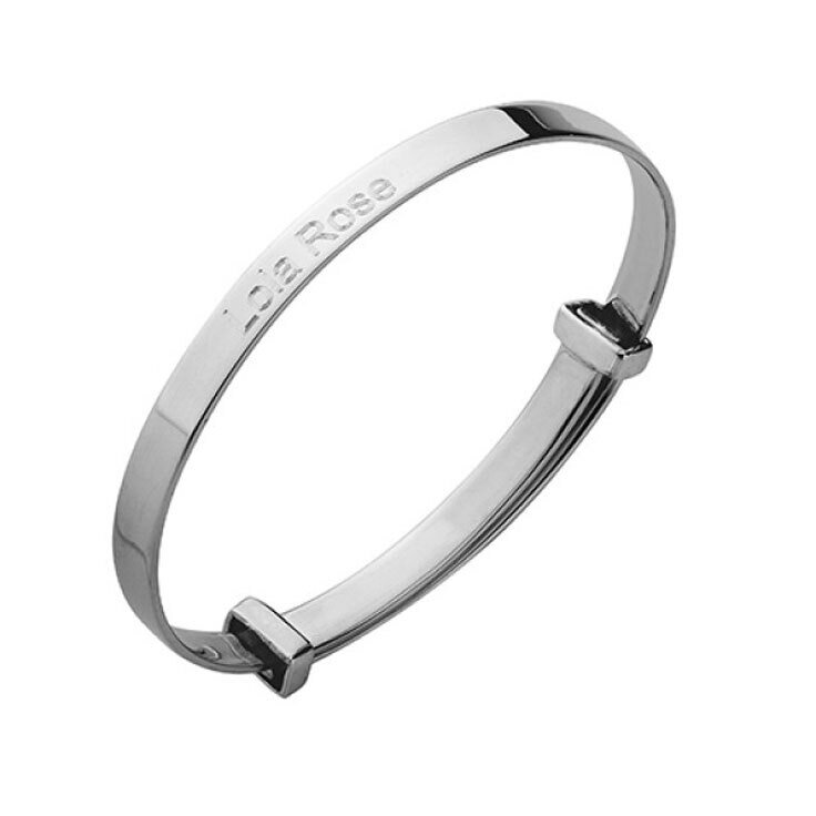Cunill Baby Expanding Bangle Bracelet - Sterling Silver
