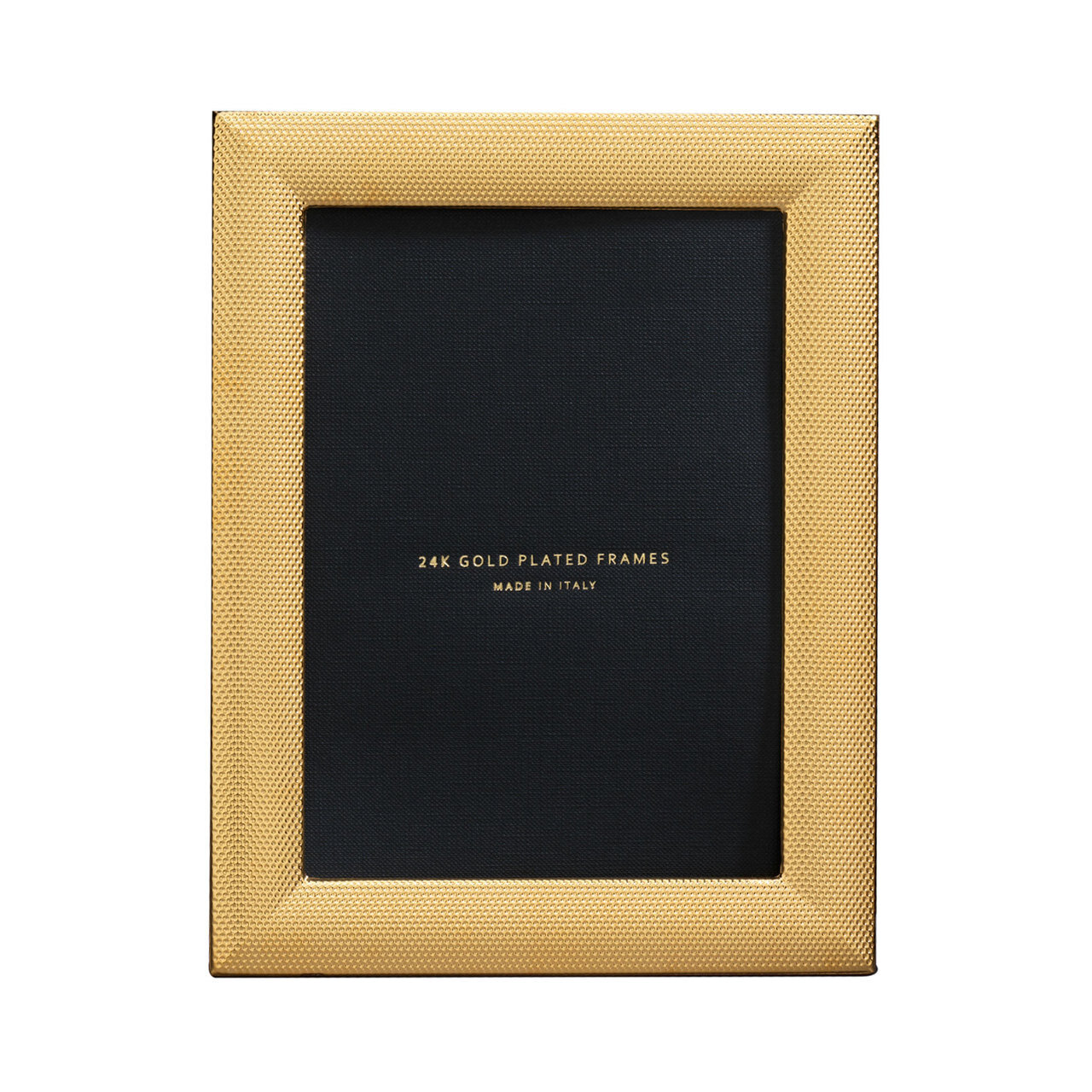 Cunill Cleo 4 x 6 Inch Picture Frame - 24k Gold Plated 0.5 Microns