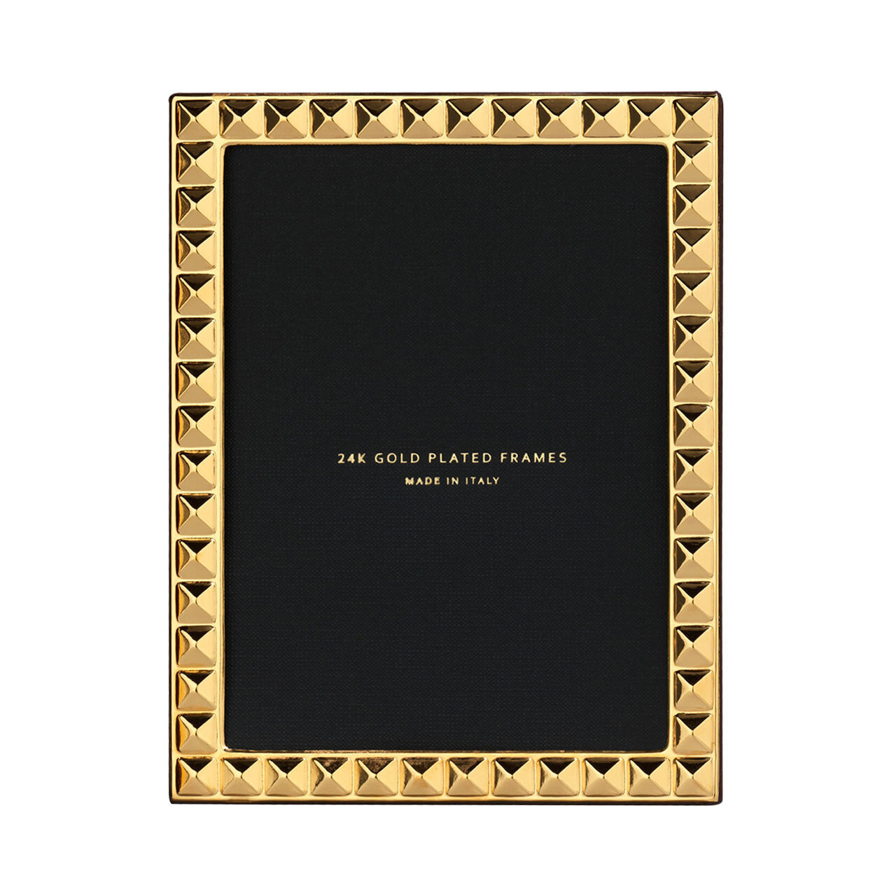Cunill Diamonds 4 x 6 Inch Picture Frame - 24k Gold Plated 0.5 Microns