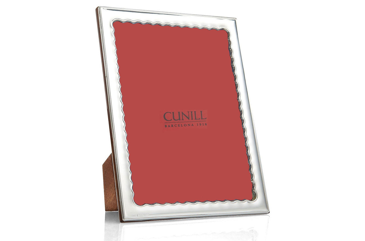 Cunill Drifts 4 x 6 Inch Picture Frame - Sterling Silver