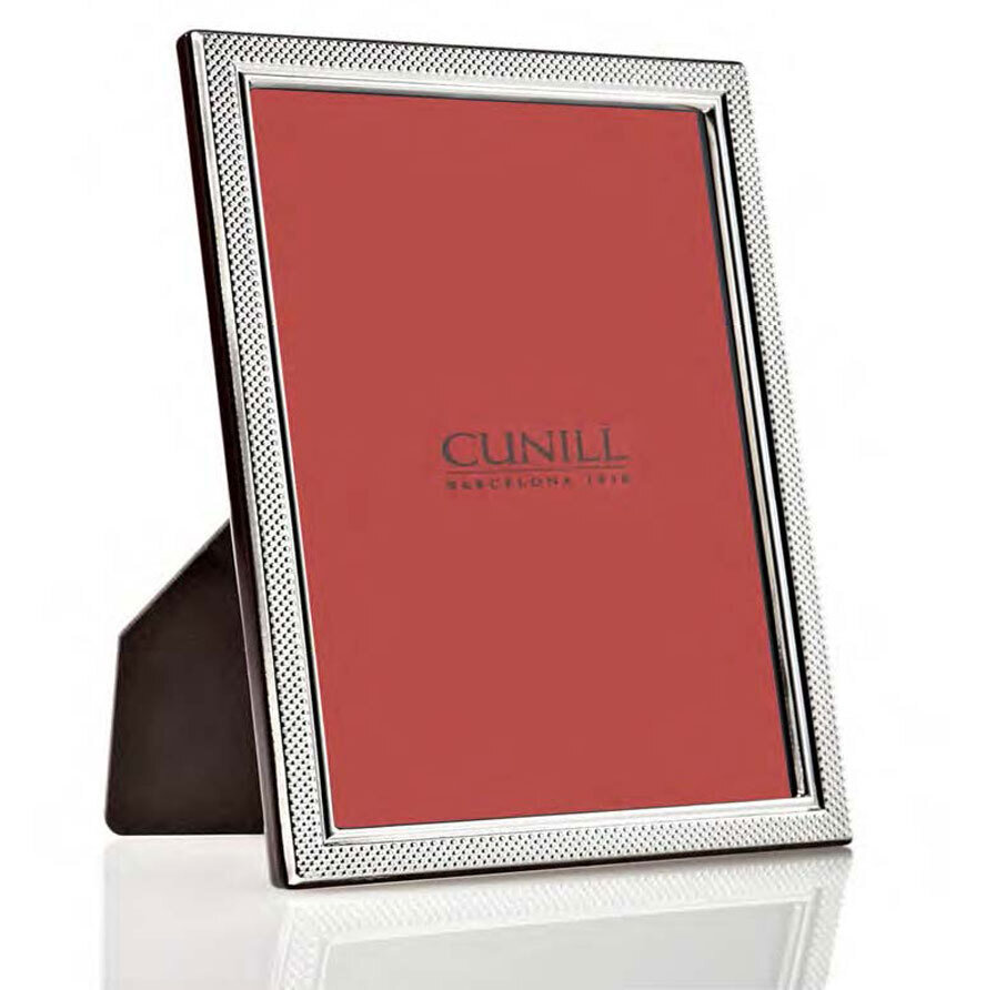 Cunill Droplets 4 x 6 Inch Picture Frame - Sterling Silver