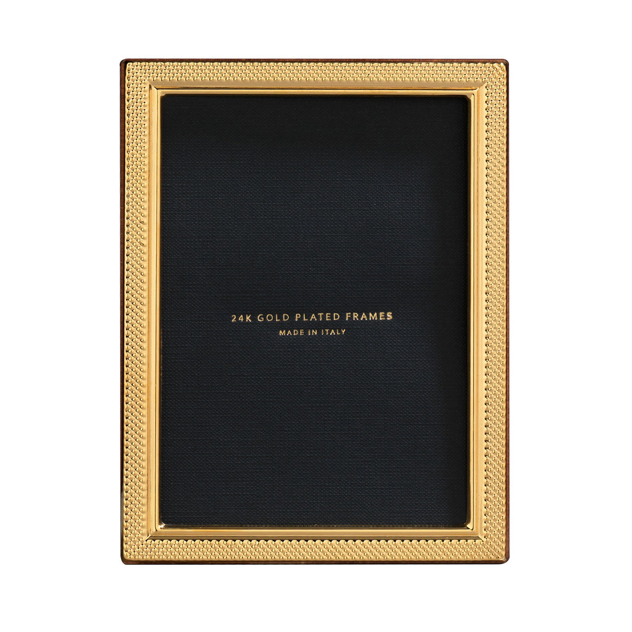 Cunill Droplets 4 x 6 Inch Picture Frame - 24k Gold Plated 0.5 Microns