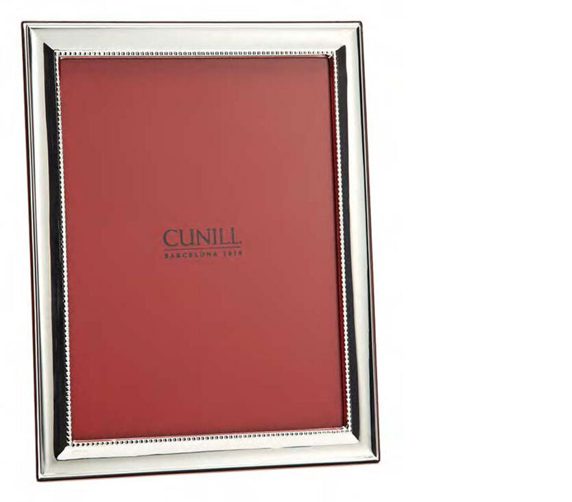 Cunill Groove 5 x 7 Inch Picture Frame - Sterling Silver