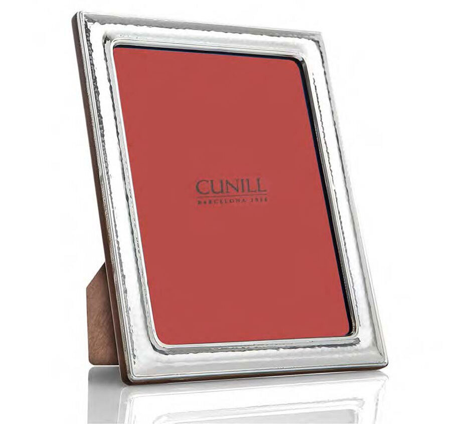 Cunill Hammered 4 x 6 Inch Picture Frame - Sterling Silver
