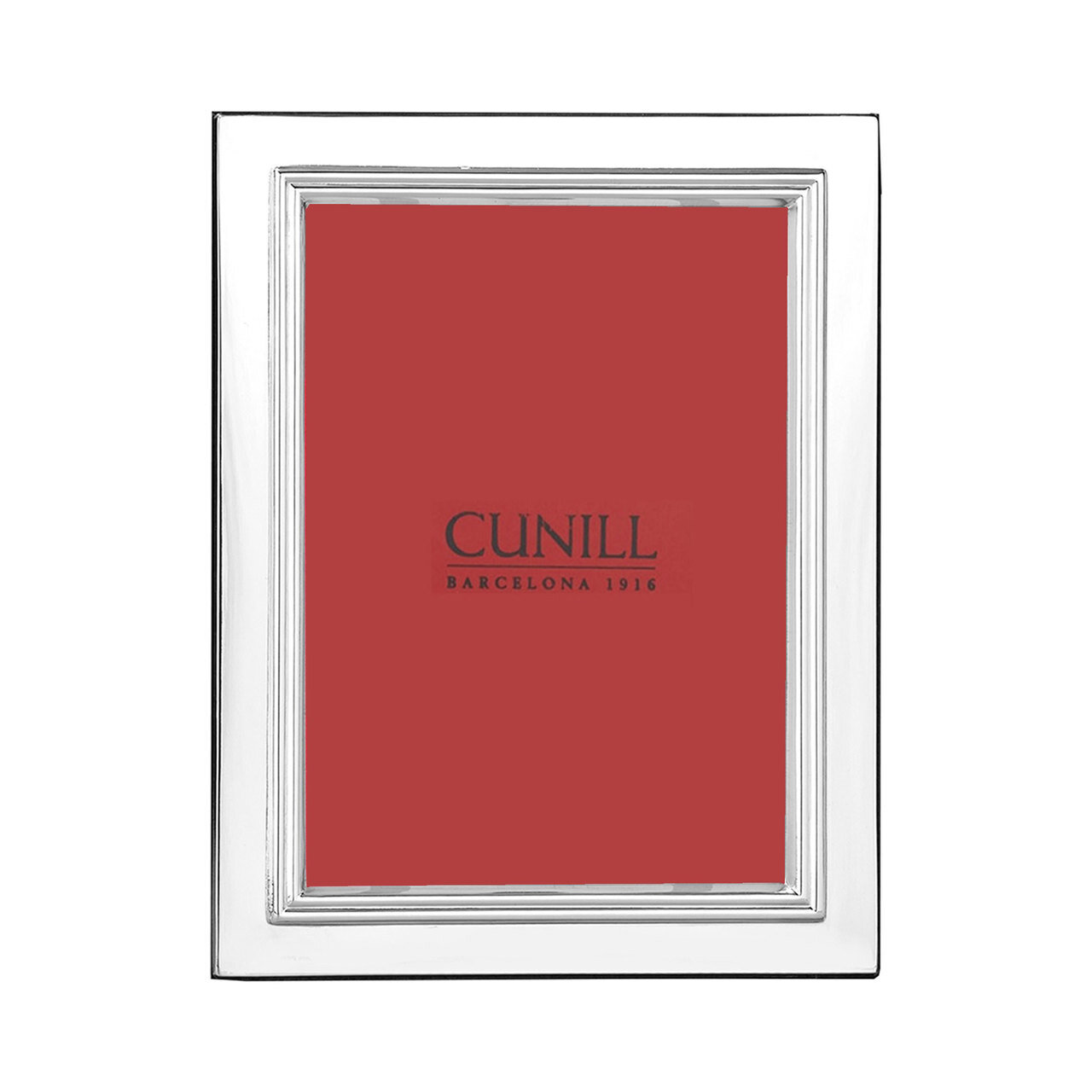 Cunill Linear 4 x 6 Inch Picture Frame                                       - Sterling Silver