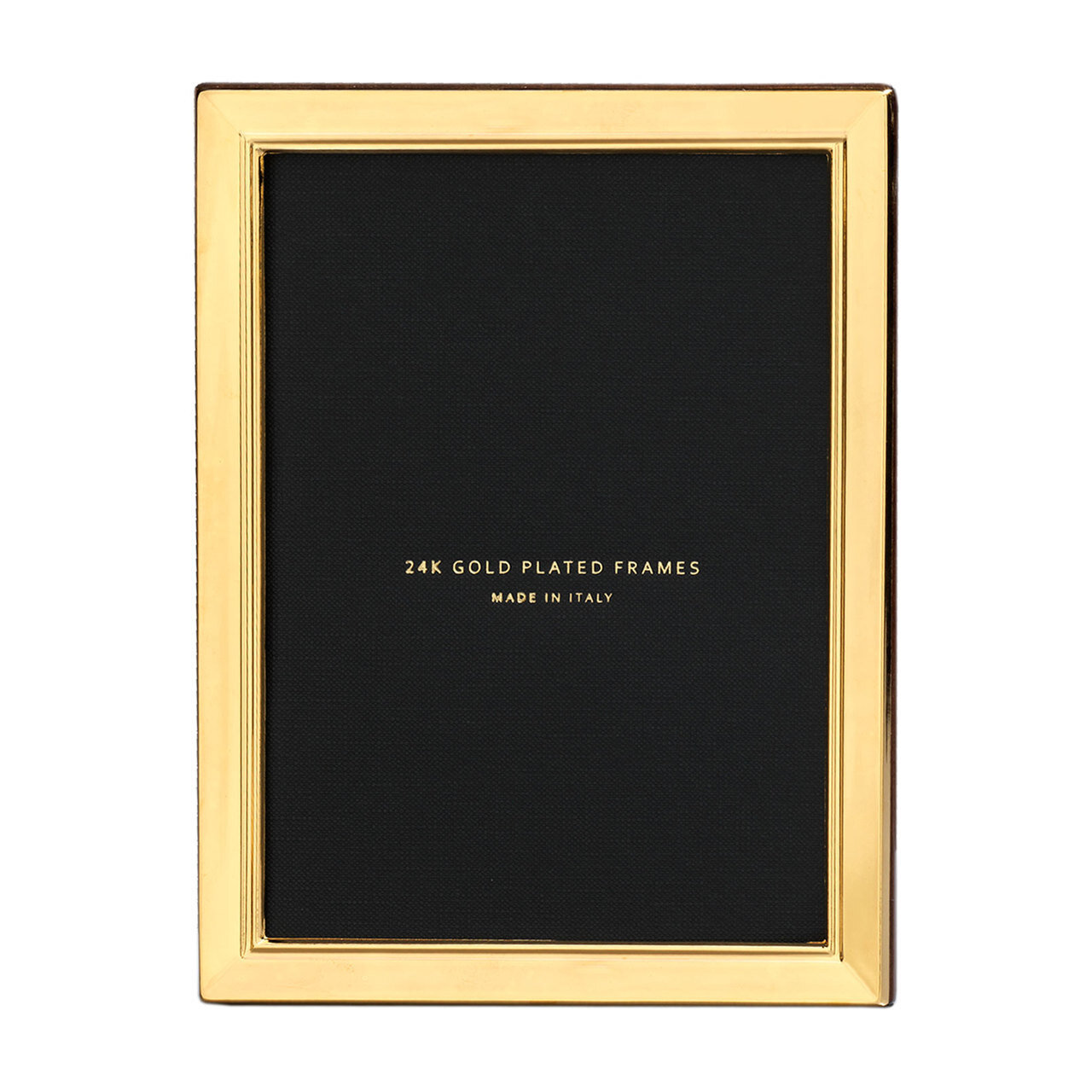 Cunill Metropolis 4 x 6 Inch Picture Frame - 24k Gold Plated 0.5 Microns