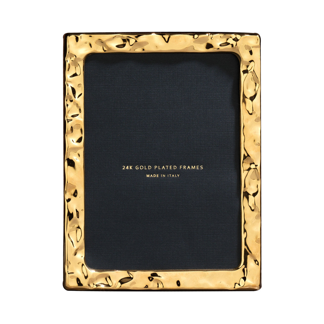 Cunill America Molten 8 x 10 Inch Picture Frame - 24k Gold Plated 0.5 Microns, MPN: 81279G