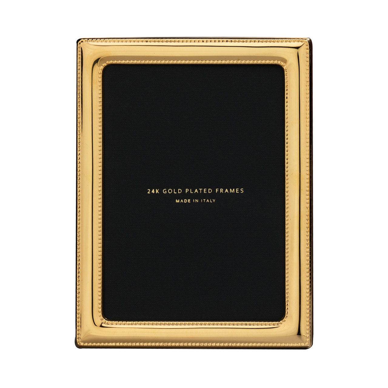 Cunill Pearls 4 x 6 Inch Picture Frame - 24k Gold Plated 0.5 Microns