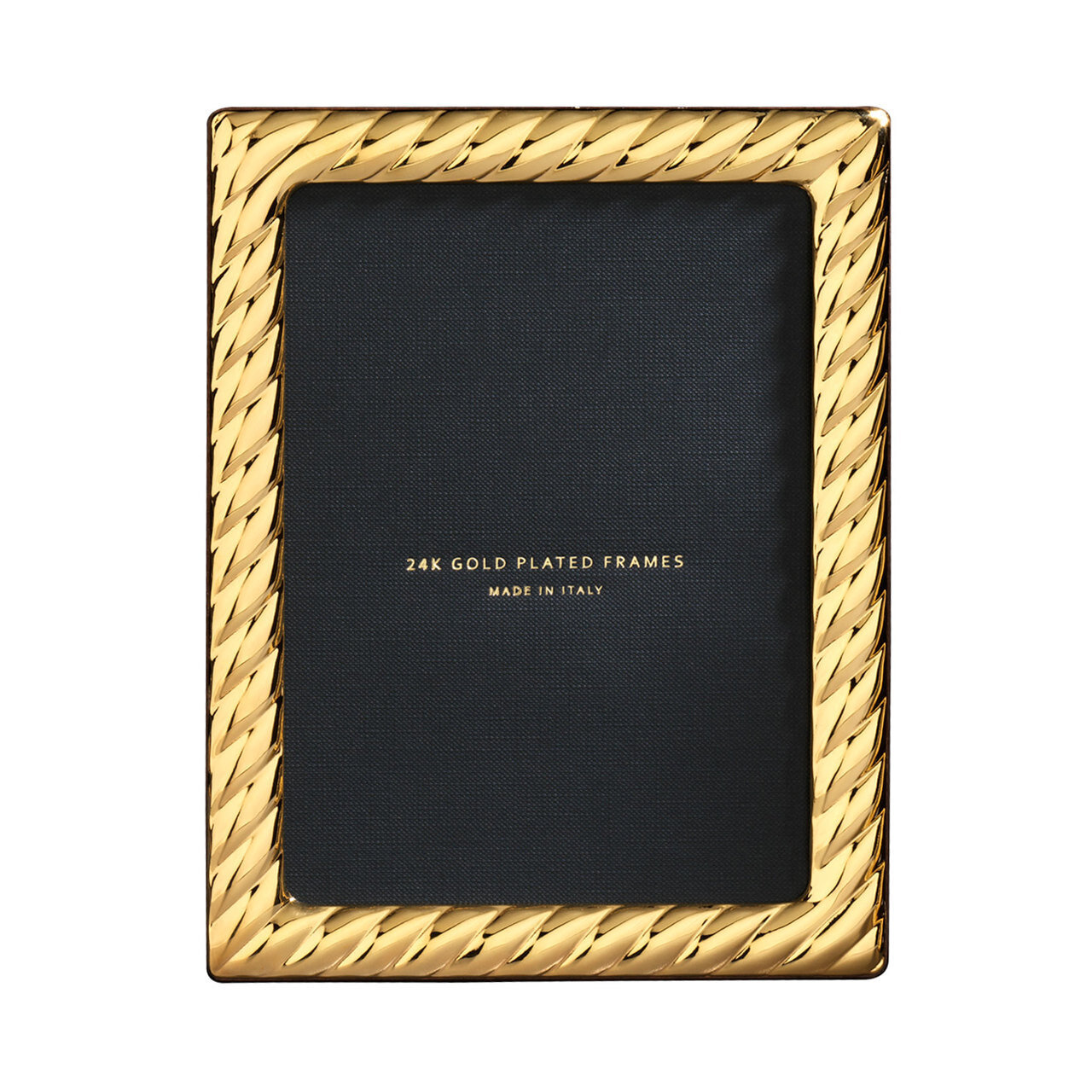 Cunill Picasso 8 x 10 Inch Picture Frame - 24k Gold Plated 0.5 Microns