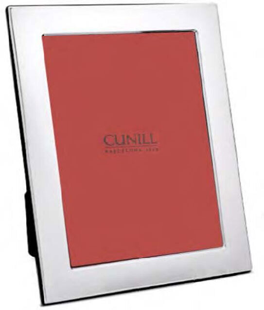 Cunill Plain 1 Inch Border 4 x 6 Inch Picture Frame - Sterling Silver