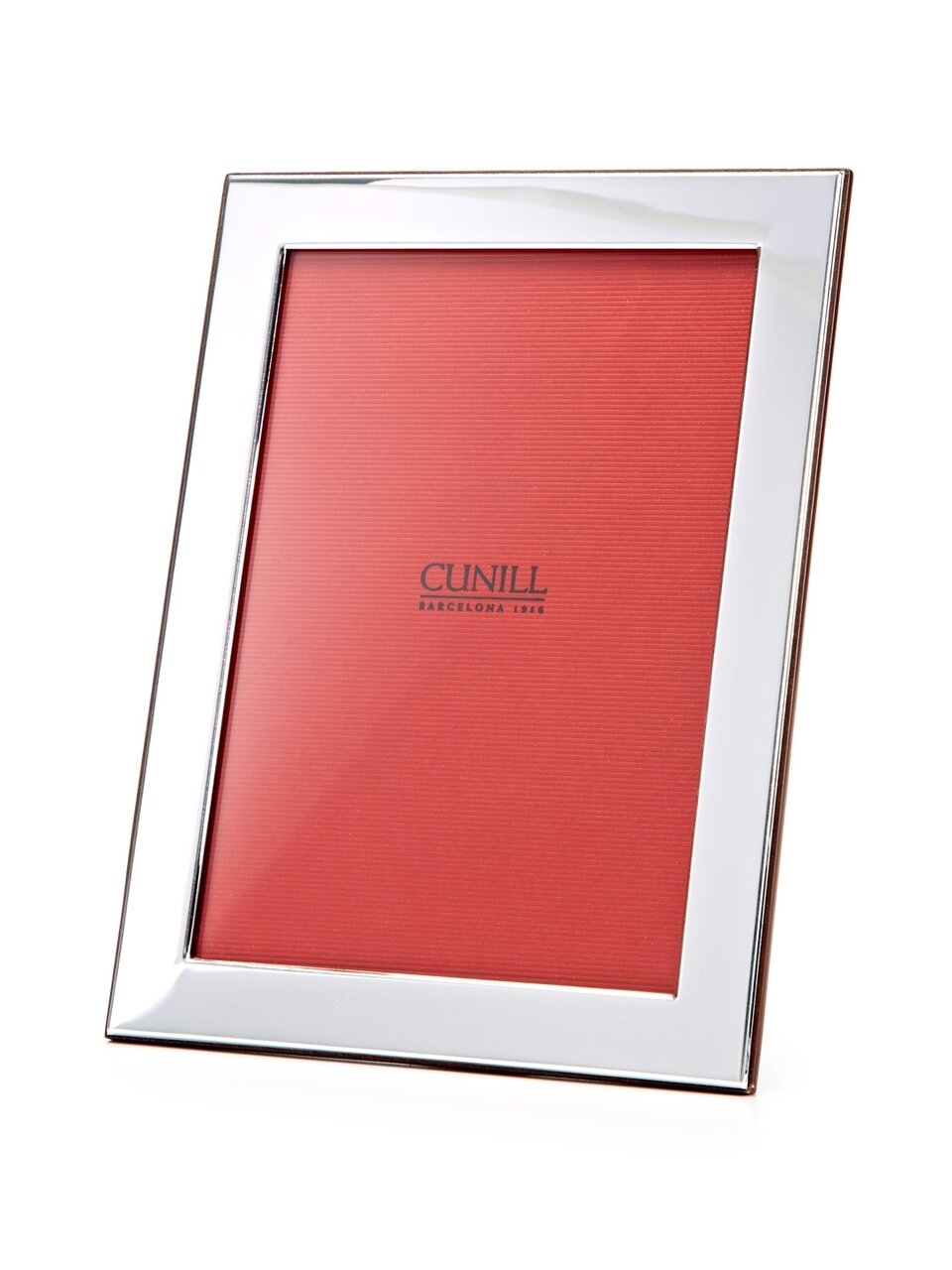 Cunill Plain 1 Inch Border 5 x 7 Inch Picture Frame - Sterling Silver