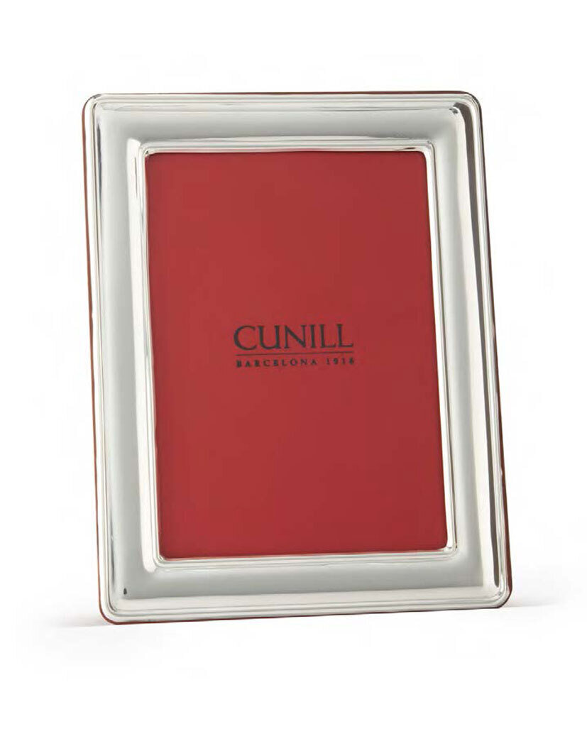 Cunill Plain Palacios 4 x 6 Inch Picture Frame - Sterling Silver