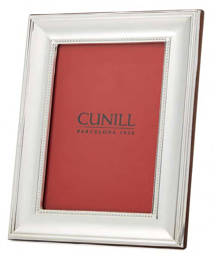 Cunill Regal 5 x 7 Inch Picture Frame - Sterling Silver