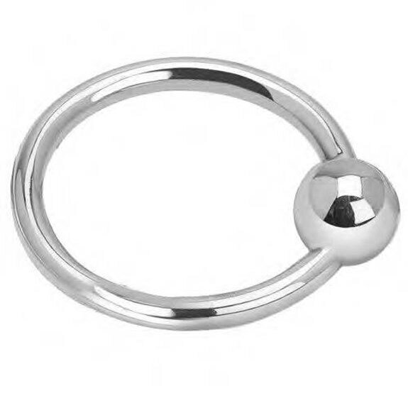 Cunill Single Ring Ball Rattle - Sterling Silver
