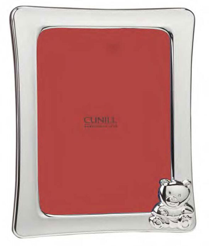 Cunill Teddy Vertical 4 x 6 Inch Picture Frame - Sterling Silver