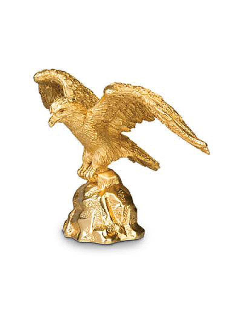 Jay Strongwater Davis Gold Eagle Figurine