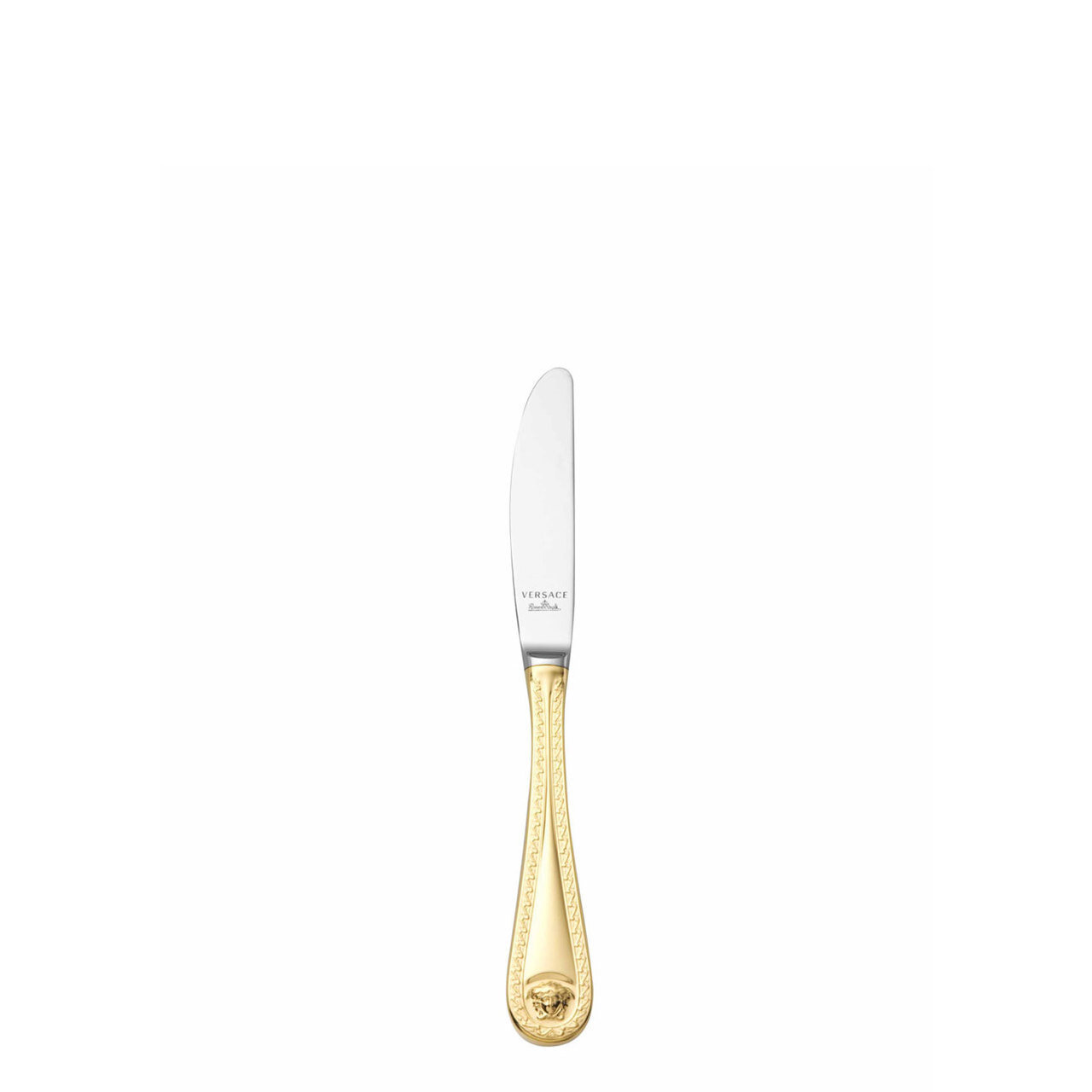 Versace Medusa Flatware Dessert Knife Gold Plated