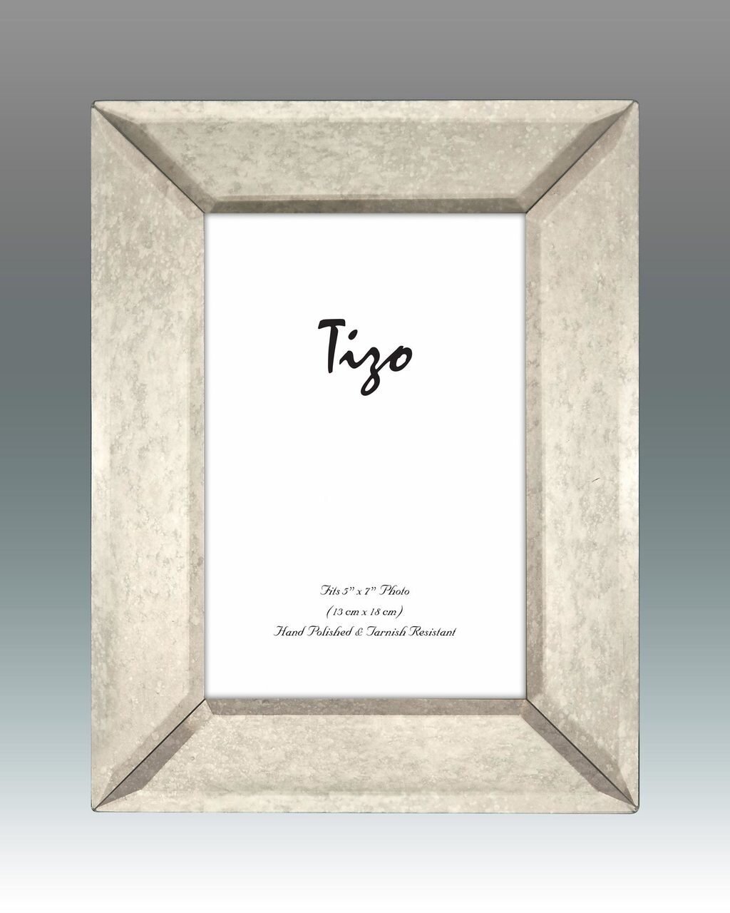Tizo Antiqued Mirror Picture Frame 4 x 6 Inch