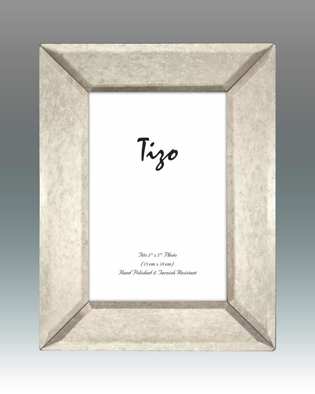 Tizo Antiqued Mirror Picture Frame  5 x 7 Inch, MPN: CT501AN-57,
