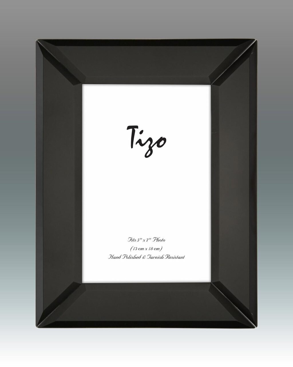 Tizo Black Mirrored Picture Frame  4 x 6 Inch, MPN: CT502BK-46,