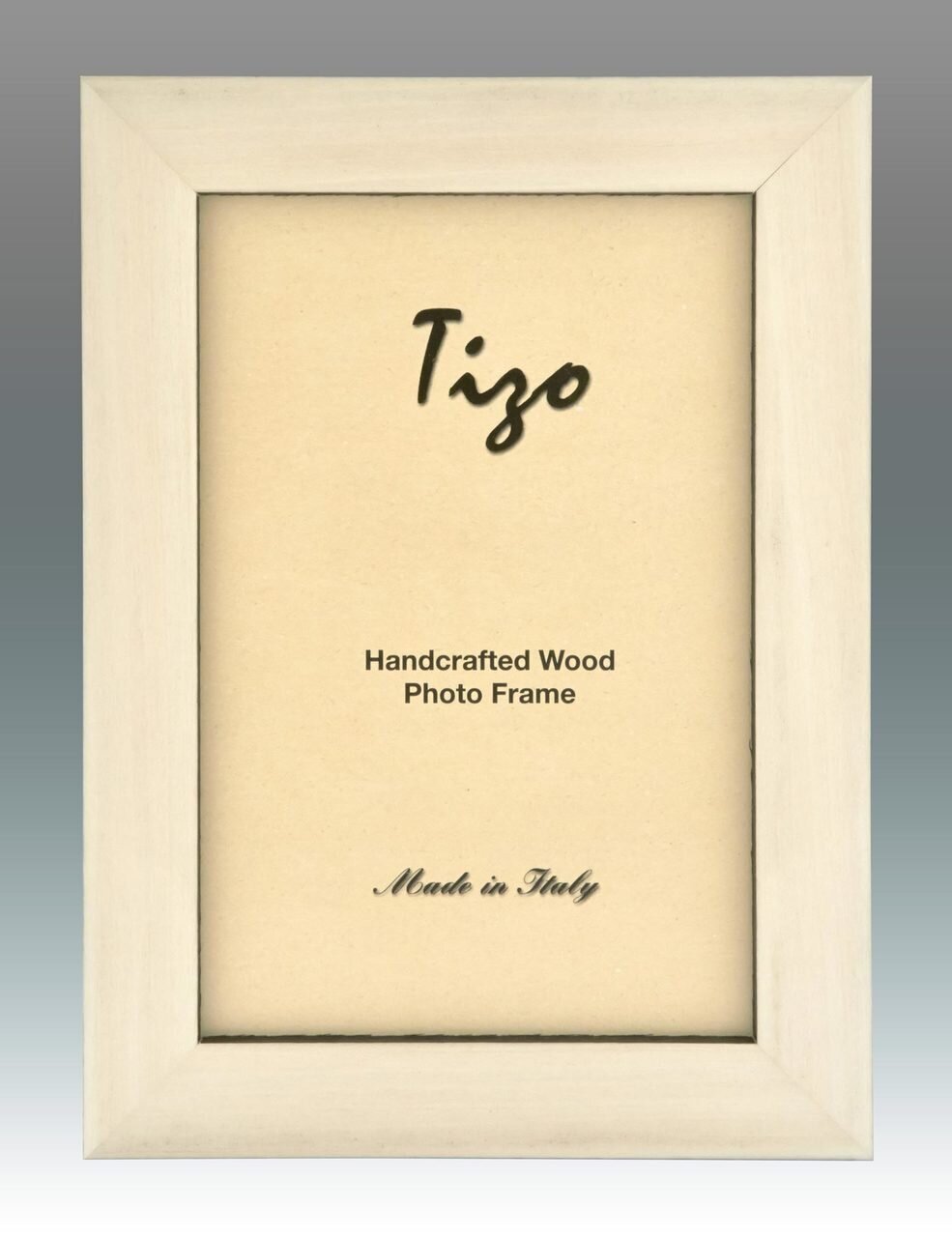Tizo Simply White Wood Picture Frame 4 x 6 Inch