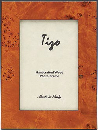 Tizo Pure Orangeish Wooden Picture Frame 4 x 6 Inch, MPN: 340ORA-46,