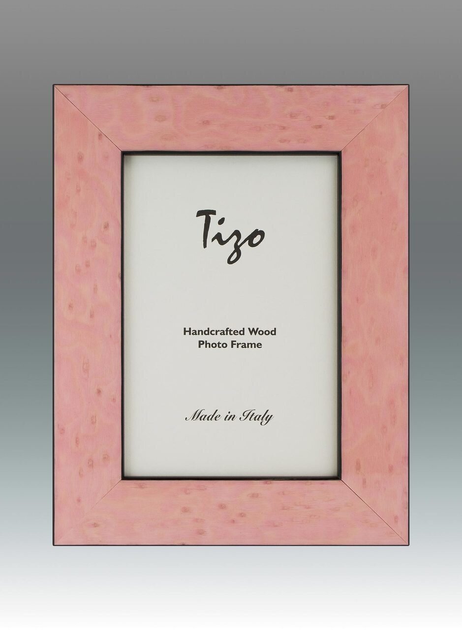 Tizo Pure Pink Wooden Picture Frame 3 x 3 Inch, MPN: 340PNK-33,