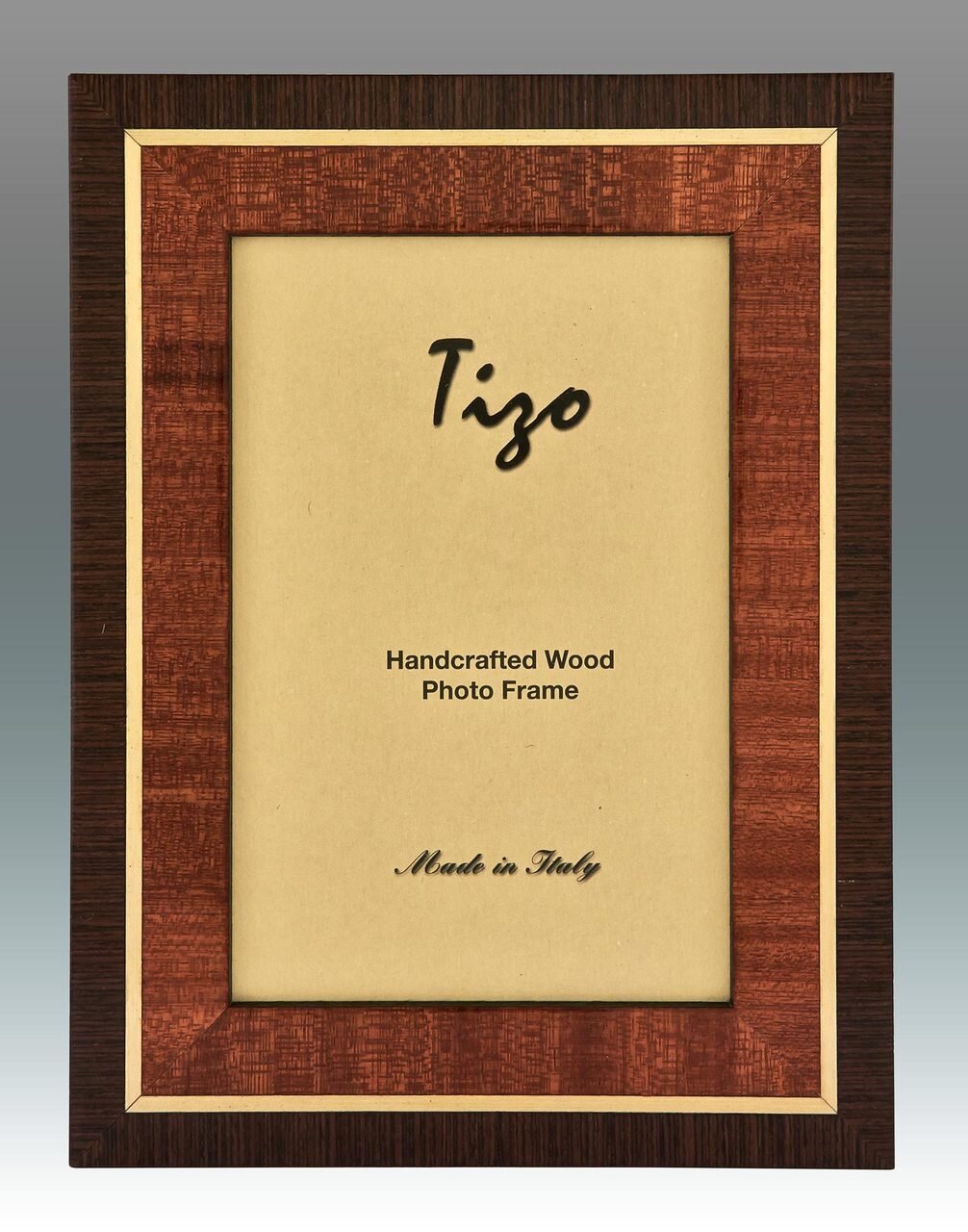 Tizo Brown Mixture Wood Picture Frame 4 x 6 Inch