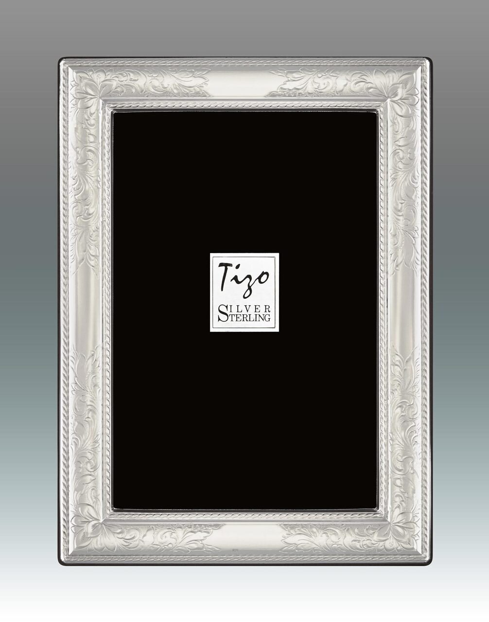 Tizo Happy Branches Sterling Silver Picture Frame 5 x 7 Inch