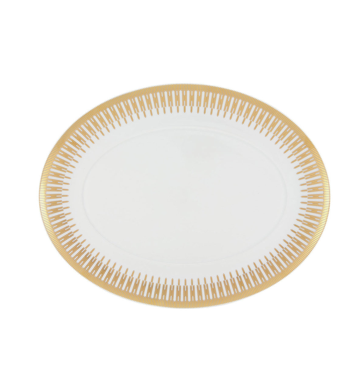 Vista Alegre Gold Exotic Large Oval Platter