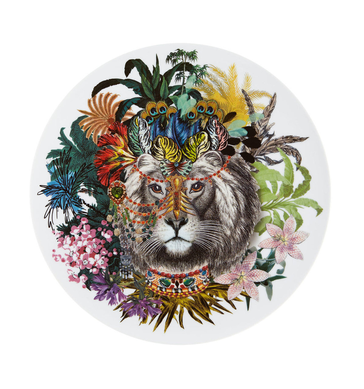 Vista Alegre Christian Lacroix Love Who You Want Charger Plate Jungle King