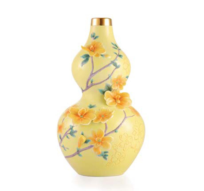 Franz Porcelain Vase Winter Jasmine Limited Edition FZ03371
