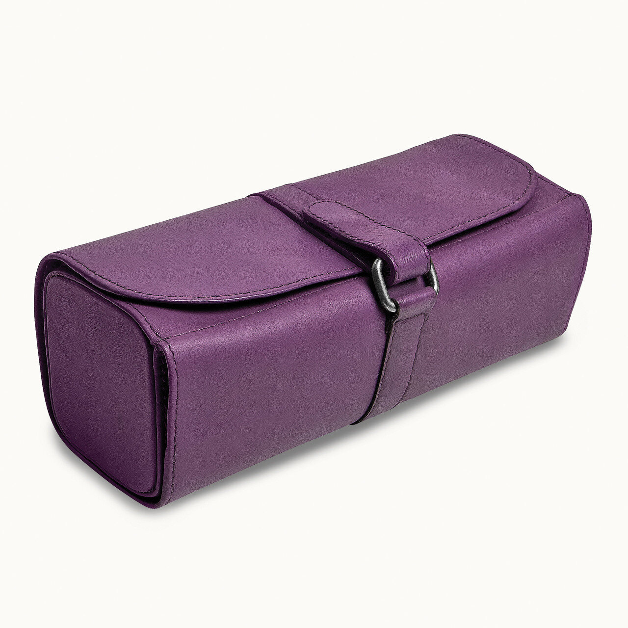 Purple Leather Snap Strap Large Jewelry Roll GM17746, MPN: GM17746, 191101878084