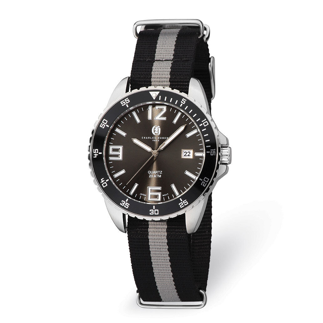 Charles Hubert Black Dial Men&#39;s Watch Stainless Steel XWA5521, MPN: XWA5521, 848870007985