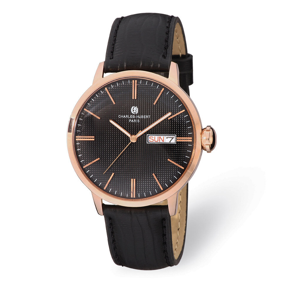 Charles Hubert Black Dial Men&#39;s Watch Stainless Steel XWA5529, MPN: XWA5529, 848870007732
